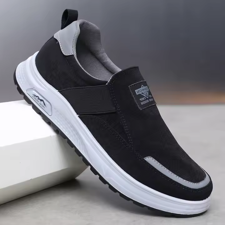 Zapatos Casuales Versátiles Para Hombres Cómodos Y Leales Para Trabajo Y Ocio Antideslizantes Deportivos Al Aire Libre Talla Verdadera - 1