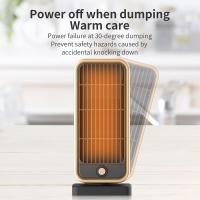 Calefactor Baño 500W, Calefactor PTC, Ceramico Bajo Consumo, NO GIRATORIO Calefactor Bajo Consumo, Termoventilador Portátil - details 2