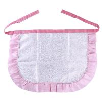 Delantal De Cintura Para Cocina Con Encaje Medio Para Mujer Traje De Doncella Con Favoritos Para Fiesta Sin Mangas Uso Práctico - details 10