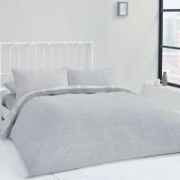 Funda Nórdica TARTAN Textil Blanca 50% Poliéster 50% Algodón - Dos Tonos - Reversible - Cama 90 Cm - details 3