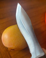 Cuchillo De Cocina Profesional Para Carne Y Frutas Hoja De Acero Inoxidable Mango De Madera Eco-amigable Uso Versátil En Cocina Y Camping - details 9