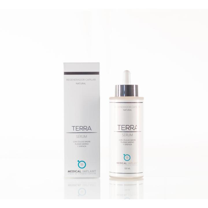 Serum capilar Terra 100 ml,ideal caida y recuperaciones capilares,100% natural,sustitutivo de minoxidil y finasteride.