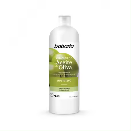 BABARIA CHAMPÚ NUTRITIVO DE ACEITE DE OLIVA 700 ML - 1