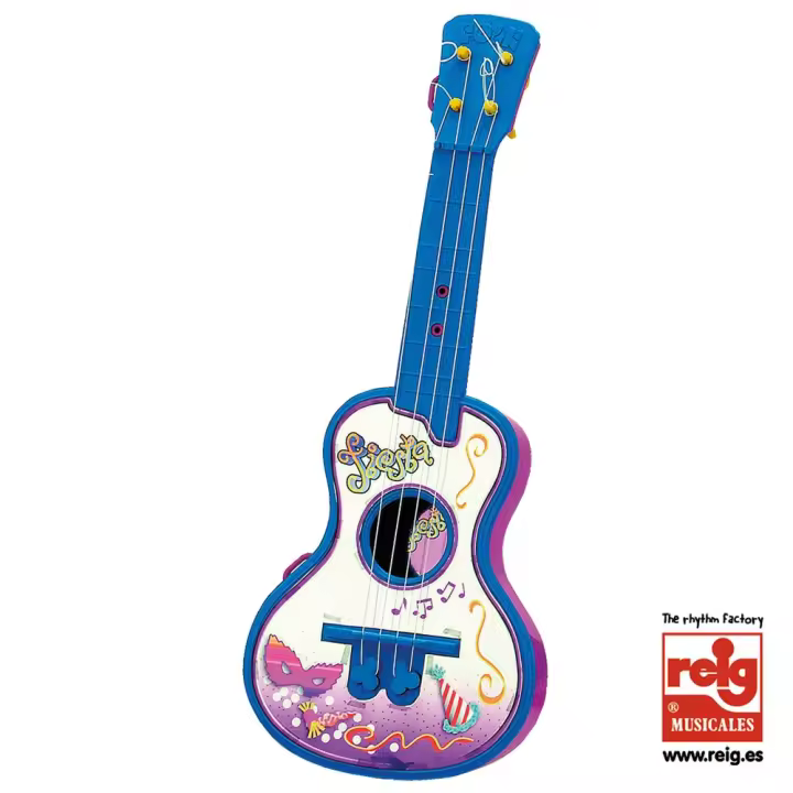 Guitarra 4 Cuerdas, "Fiesta" En Bolsa (Reig 3015) - 1