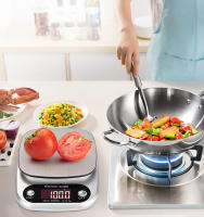 Escalas Electronicas Balanzas Electronicas De Cocina Básculas De Cocina Balanzas De Cocina De Acero Inoxidable Alta Precisión Material Medicinal - details 2