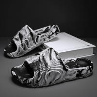 Chinelos Para Hombre Verano Interior Antideslizantes Suela Suave EVA Moda Tendencia Chinelos De Baño Con Estilo Platform - details 6