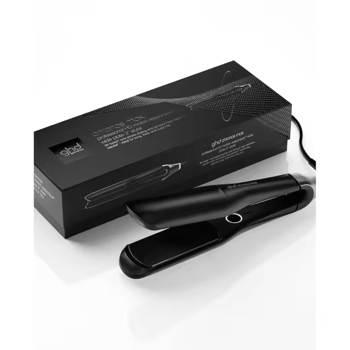 Plancha de Pelo GHD Chronos Max Styler Negra Profesional | Placas Anchas de 43mm para Resultados Ultra Rápidos - 1