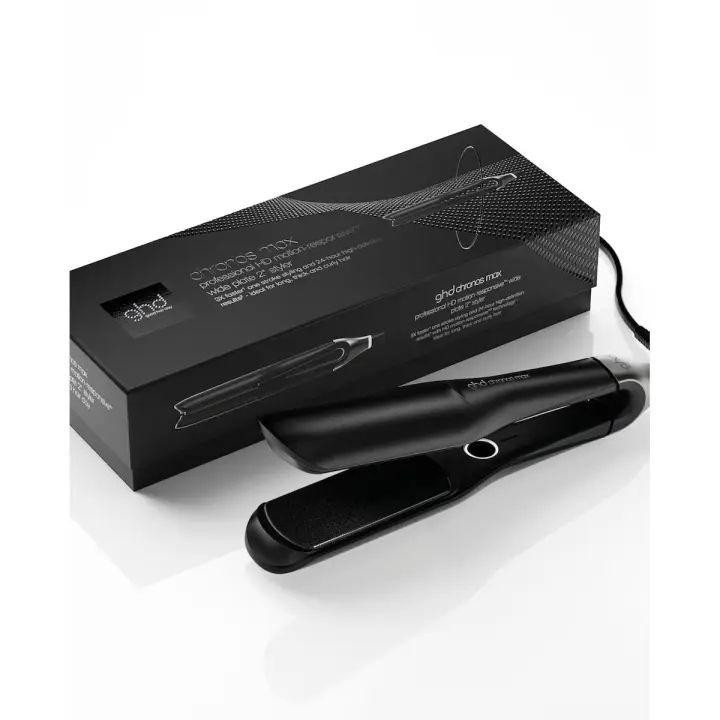 Plancha de Pelo GHD Chronos Max Styler Negra Profesional | Placas Anchas de 43mm para Resultados Ultra Rápidos - 1