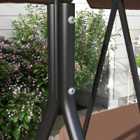 Columbio de Jardín de 3 plazas con Techo ajustable, impermeable, capacidad de carga de hasta 200 kg, ideal para Jardines y Terrazas - details 2