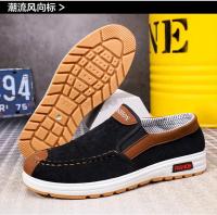 Zapatos Para Hombre Talla Grande Loafers Casuales Cómodos Zapatillas Slip on Zapatos Ligeros Vintage Planos De Algodón round Toe Antideslizantes Resistentes Al Agua - details 3