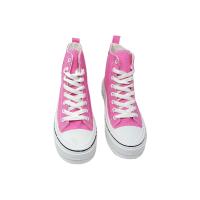 Eva Zorteon- Zapatillas Deportivas Abotinada de Lona para Mujer - Estilo Bamba con Material Textil y Cierre de Cordones - details 11