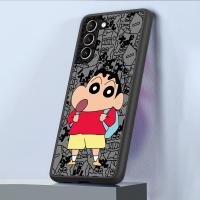 Funda De Teléfono Matte Armor Shockproof Para Samsung Galaxy Note 20 Ultra S23 S22 Ultra 5G Note 10 plus Con Diseño De Crayones S-Shin-C-chan - details 4