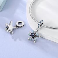 Encantos De Estrella Luminosa Platinados Para Pulsera Original Joyería DIY Simbolo Eterno Colgante De Amor Cadena De Seguridad Compatible Con Pulseras Originales - details 159