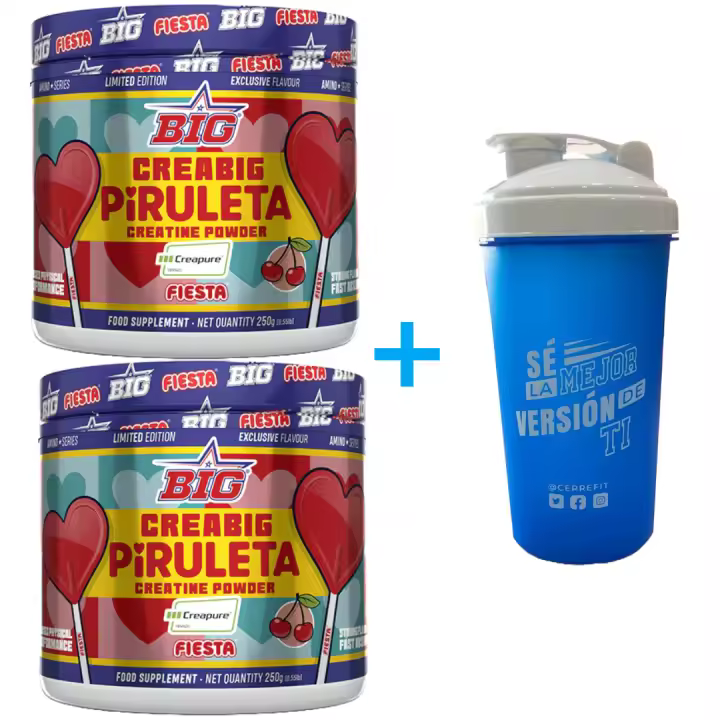 PACK CREABIG CREAPURE (2X250G) PIRULETA - Big + shaker - 1