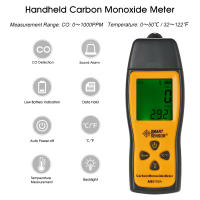 Detector De Monóxido De Carbono Portátil SMART SENSOR Con Precisión Alta Medidor De Gas LCD Display Sonido Para Seguridad Doméstica - details 4