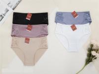 Bragas Mujer Algodon y Encaje Braguitas  Suaves y Cómodas Ropa Interior Bragas Mujer Algodón  Culotte Cintura Media Ropa Interior - details 0