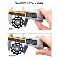 Pulley De Bicicleta Trasero Para Derailleur 11T 12T 13T 14T 16T 17T Guía Rueda De Jockey Para Shimano SRAM Velo De Carretera 7-12 Velocidades - details 3
