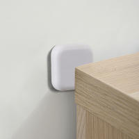 Parachoques De Puerta Antideslizante De Silicona Con Mango Autoadhesivo Silencioso Protección Antigolpes Para Hogar Y Protección De Paredes - details 6