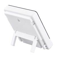 Monitor De Temperatura Y Humedad Para El Hogar Y Jardín Higrómetro Termómetro Digital De Pared Y Pie Batería AAA Incluida - details 1