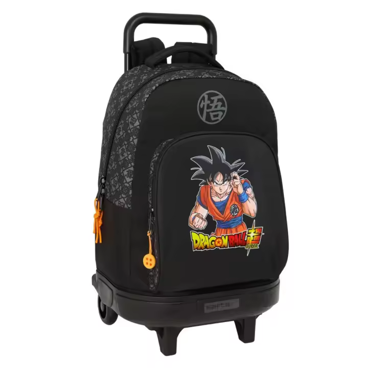 Mochila Grande Con Ruedas Compact Extraible Dragon Ball "Combat" 33X45X22Cm (Safta 622522918) - 1