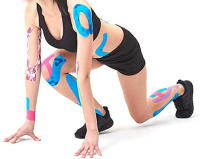 Cinta De Kinesiología Para Gimnasio Y Fitness Adhesiva Elástica Transpirable De Algodón Alivio Del Dolor Muscular Y Lesiones Rodilla Boxeo - details 10