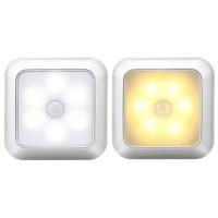 Lámpara De Pared LED Con Sensor De Movimiento Luz Nocturna Para Armario Escalera Dormitorio Corredor Decoración Interior Sin Cable - details 1