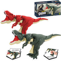 Juguete Antiestrés Manual Telescopio Resorte Swing Dinosaurio Fidget Regalo De Navidad Para Niños Sin Baterías Ni Control Remoto Material PVC - details 1