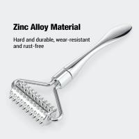 Rodillo De Masaje Facial Y Corporal Con Agujas Microneedles Aplicador De Crema Facial Herramienta Para Adelgazamiento Facial Y Cuidado De La Piel - details 2