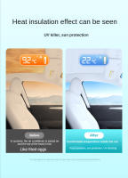 Cubierta De Privacidad Para Vehículo Para Tesla Model Y HW4.0 2024 2025 Cubierta Solar Para Techo Y Ventanas Frontales Y Traseras Material Aislante Térmico - details 11