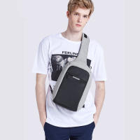 Mochila Deportiva Unisex Mixi Para Ciclismo Y Viajes Con USB Cruzada Versátil De Moda Para Estudiantes Y Escolares Material De Poliéster - details 21