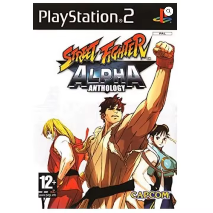 STREET FIGHTER ALPHA ANTHOLOGY PS2 PAL FRANCIA PRECINTADO - 1