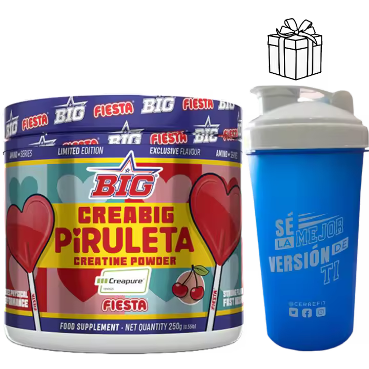 CREABIG CREAPURE (250G) PIRULETA - Big + mezclador | Alta calidad | Sin azúcares | Delicioso sabor - 1