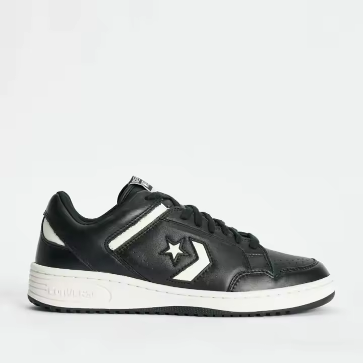 Zapatillas Negras Converse Weapon Leather - 1