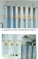 Cortinas De Lujo Doble Capa Bordadas 3D Con Reliefo Para Sala De Estar Dormitorio Comedor Elegantes Con Alta Sombreadura Para Ventanas De Café - details 8