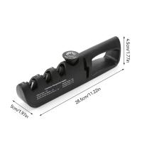 Afilador De Cuchillos 4 En 1 Ajustable Profesional Para Cocina Herramienta De Afilado Para Cuchillos Y Tijeras Con Piedra De Afilado - details 8