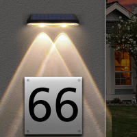 2PCS Luces Solares Para Valla LED RGB Y Blanco Cálido IP65 Impermeables Luces De Escalera Exterior Lámpara Decorativa T-SUNRISE - details 11