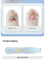 Cortauñas Eléctricas Profesionales Para Perros Y Gatos Con Luz LED Recargable USB Apto Para El Cuidado Del Pelaje De Los Animales - details 7