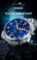 Reloj Automático Para Hombre WellyMerck WM166 Estilo Clásico Acero Inoxidable Cristal De Zafiro Resistente Al Agua Marcas Arábigas Luminiscencia - details 8