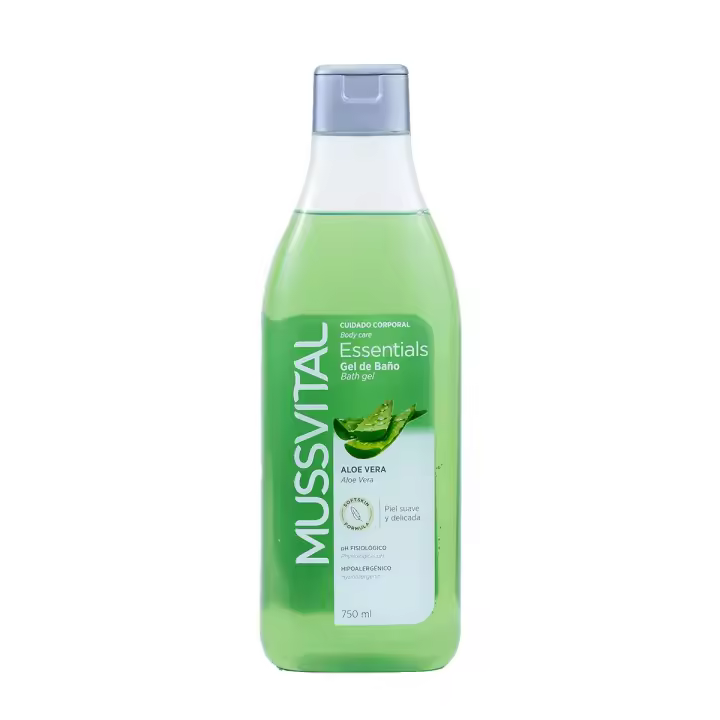 Mussvital gel de aloe vera y vitamina e 750ml - 1