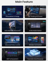 Junsun-reproductor Multimedia con Android para coche, Radio con CarPlay inalámbrico 2K IA 13.1 pulgadas para VW Passat B6 B7 CC 2010-2015 X7 MAX - details 4