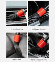 5PCS Cepillo De Lavar Coche Pequeño Herramientas De Detalle Para Interior Automotriz Cepillo De Limpieza Para Salidas De Aire Y Ruedas De Auto Material ABS - details 3