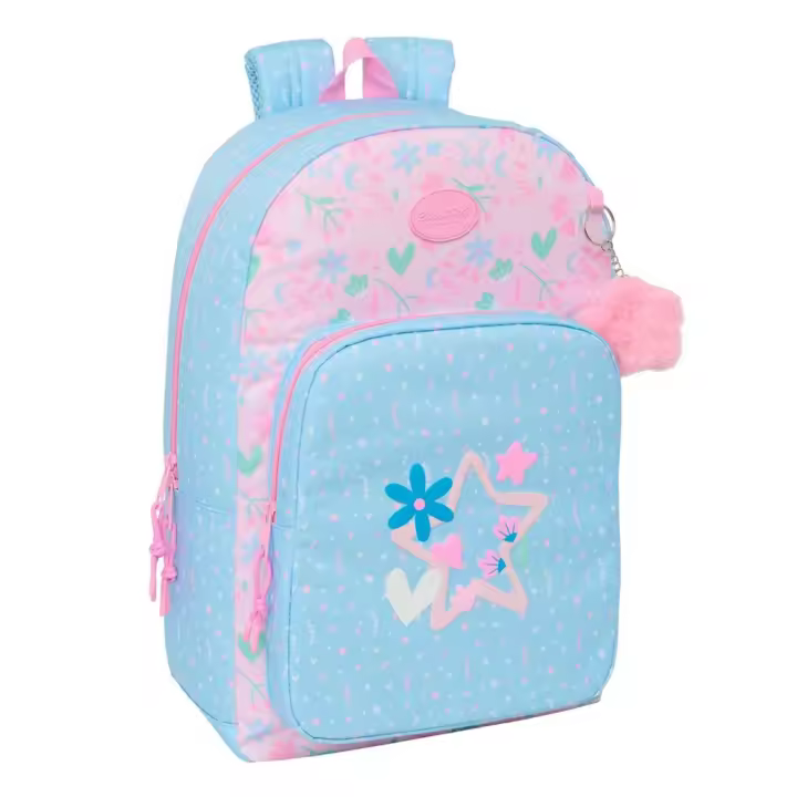Mochila Adaptable Carro Blackfit8 "Smile" 30x46x14 Cm (Safta 642527876) - 1