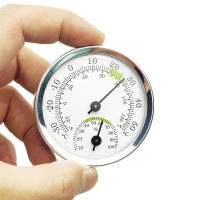 Mini Termómetro-Higrómetro Analógico Medidor De Temperatura Y Humedad Para Interior Sin Batería Diámetro 58MM Aideepen - details 3