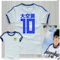 Camiseta De Fútbol Japonés Captain Tsubasa Ozora Para Niños Y Jóvenes Estilo Cosplay Moda Corta De Poliéster Unisex - details 2