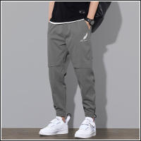 Pantalones De Correr Casual Para Hombre Con Cintura Elástica Y Estampado Talla Grande Para Deporte Al Aire Libre Primavera Otoño Pantalones Largos De Carreras Y Ejercicio - details 0