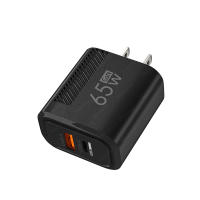 Cargador Rápido 65W GaN USB Para iPhone 15 14 Samsung Xiaomi Huawei Adaptador De Pared Con Tipo C Y USB-A Certificado UL RoHS CE - details 11