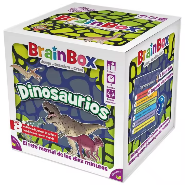 Asmodee - BrainBox Dinosaurios - 1