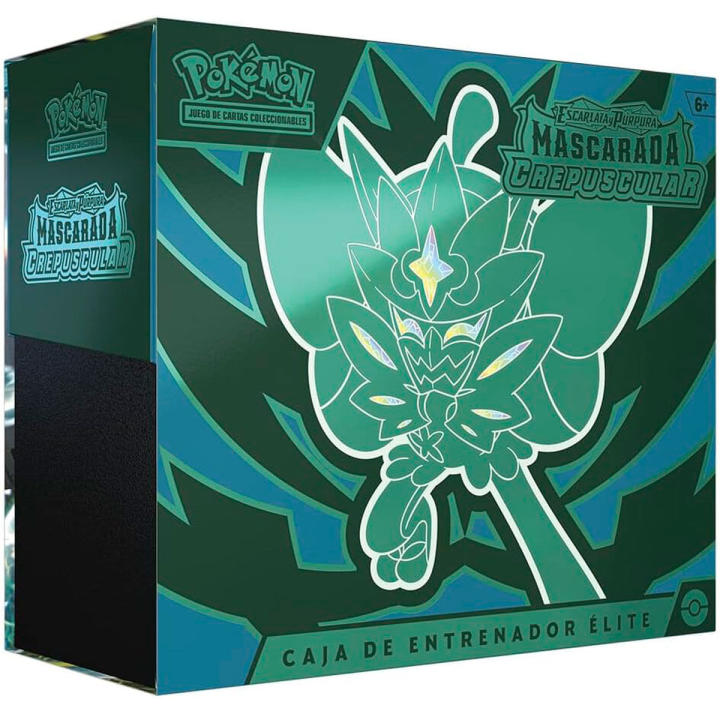 Pokémon TCG Mascarada Crepuscular Caja Entrenador Élite
