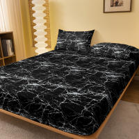 Sábana Ajustable Moderna Y Sencilla Con Impresión Mate Sin Pillowcases Incluidos Cobertura De Cama De Poliéster 100% - details 1