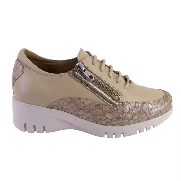 PIESANTO 225934 Zapatillas casual de mujer hielo PIEL 624 - 1